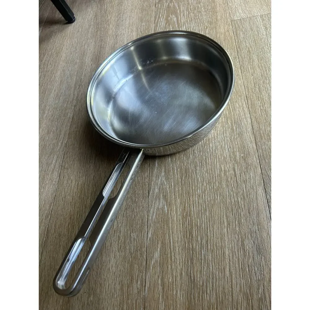 Tramontina 18/10 stainless steel 20cm Frying Pan/ Saucepan Brazil professional